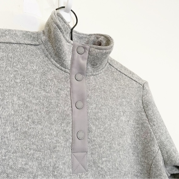 Orvis Women’s Snap Neck Sweater Fleece Pullover Size Small Gray NWT - Picture 2 of 8